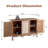 Irim Solid Wood Vintage Vibe Accent Cabinet-770118570