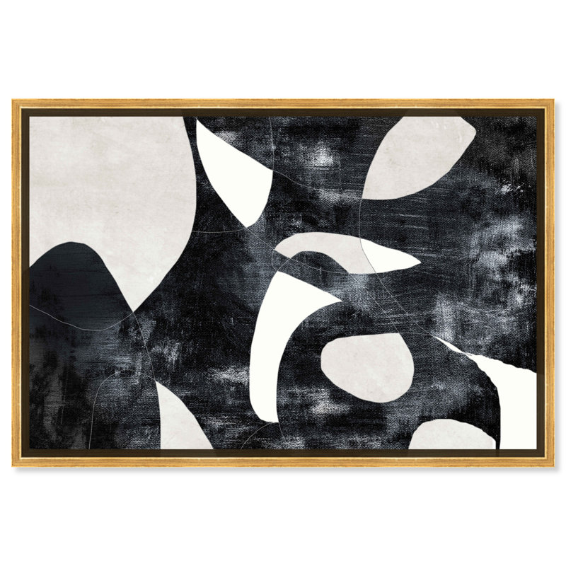 All All Me Horizontal - Impression sur toile, Cadre doré, H 16 po x l 24 po