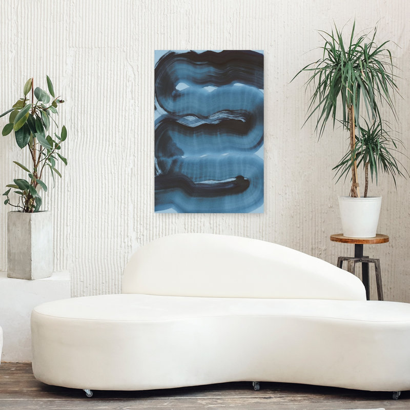 Art contemporain contemporain abstrait, H 36 po x l 24 po