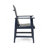 Outdoor Weather Resistant Acacia Wood Adirondack Dining Chairs (Set Of 2), Blue Navy Finish-648802857