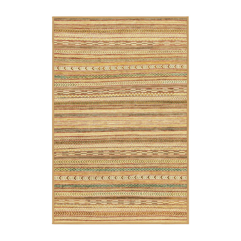 Abstract Indoor Rug, Rectangle 5' x 8'