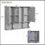 Armoire à pharmacie murale 35 po x 28 po, armoire de salle de bain moderne avec miroir, armoire à miroir avec tablettes ouvertes
