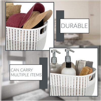 Panier décoratif en plastique