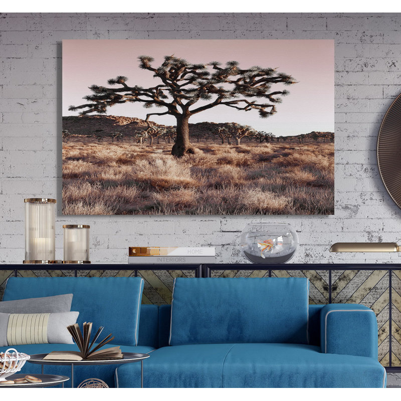 « joshua tree », impression, H 12 po x l 18 po x P 1,5 po, Toile tendue
