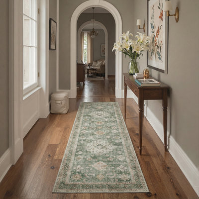 Tapis d'intérieur / beige à motif antidérapant Elysian