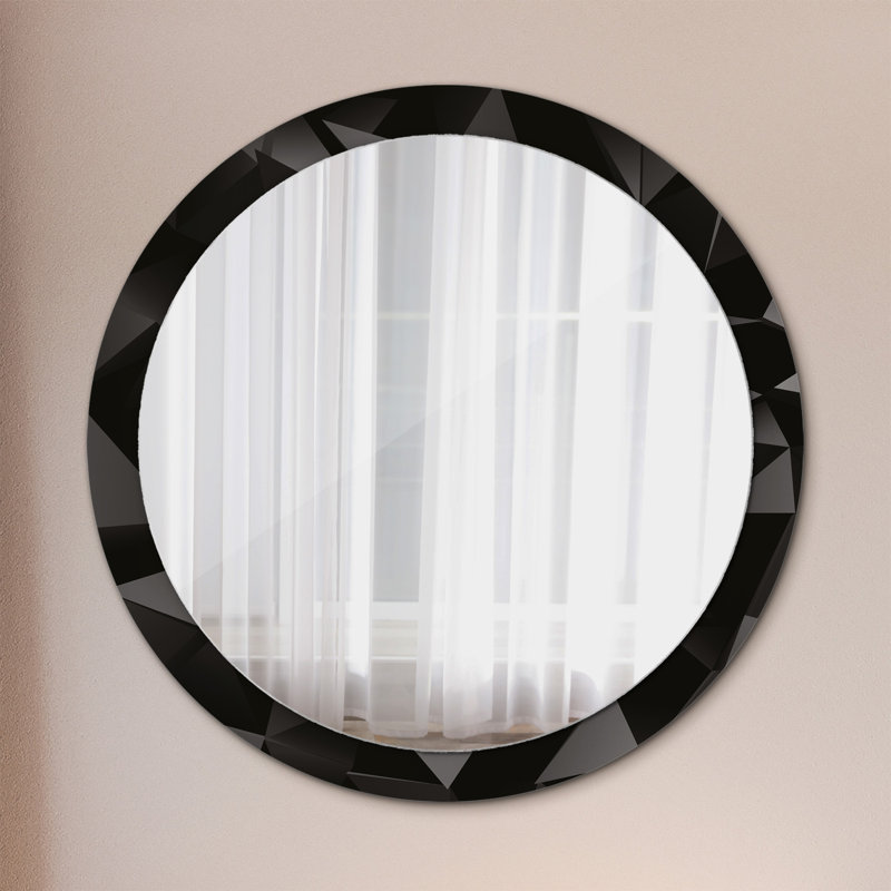 Huldar Glass Flat Wall Mirror