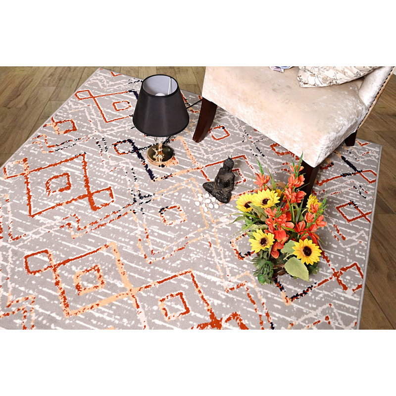 Adelheide Ikat Indoor Rug, Runner 2' x 4'
