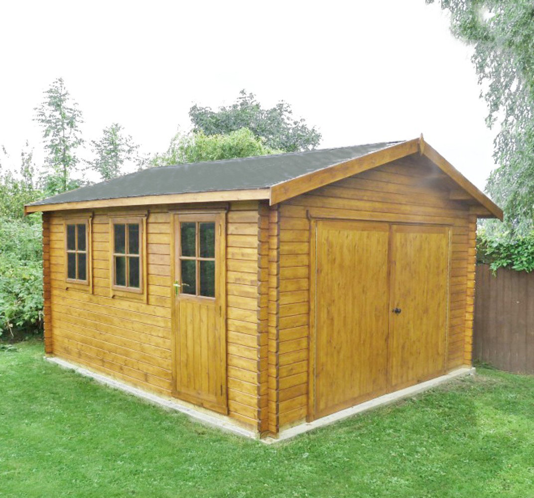 Mailloux 14 x 17 Ft. Tongue and Groove Log Cabin