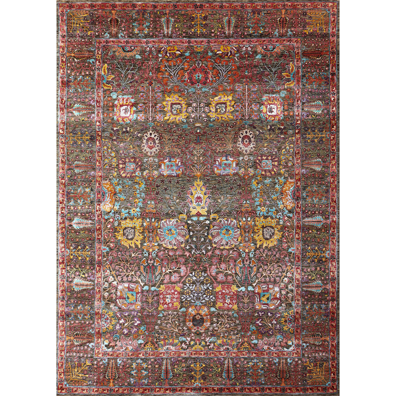 Oriental Indoor Rug, Rectangle 10' x 14'