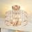Elonso 12.5" W 4-Light Crystal Semi Flush Mount-223773911