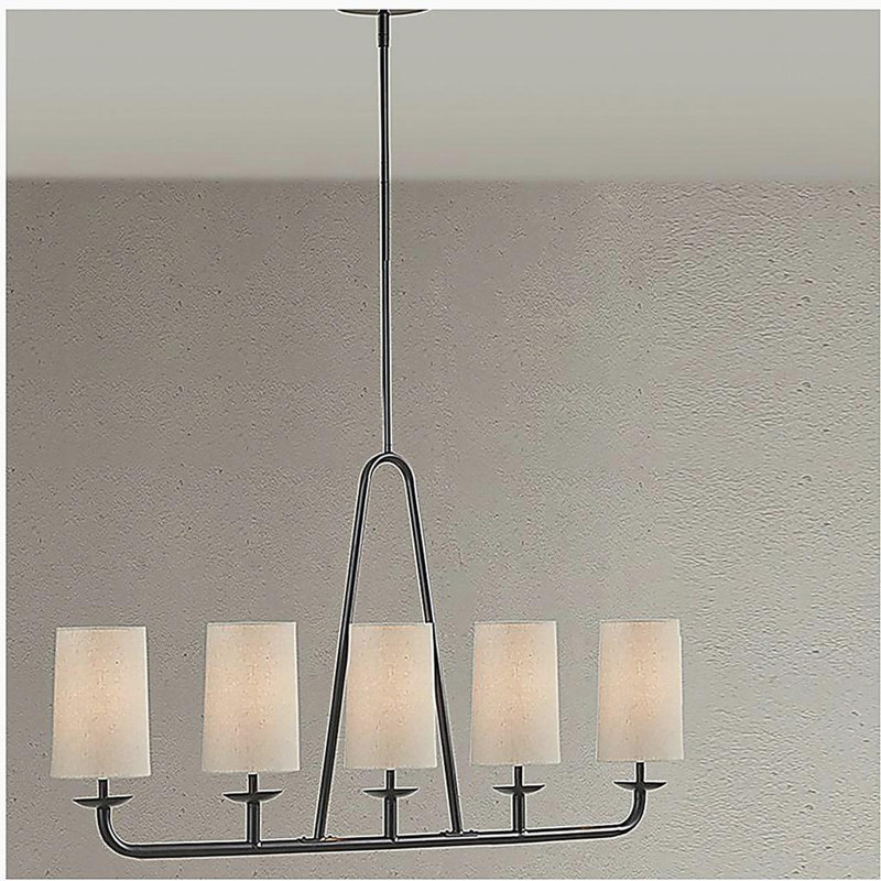 5 Light Linear Chandelier