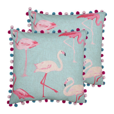 Geometric Square Cushion