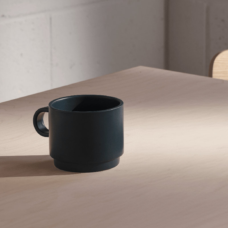 NEU Stoneware Coffee Mug, Blue
