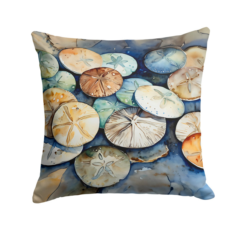 Nautical Outdoor Throw Pillow, 18"H x 18"W