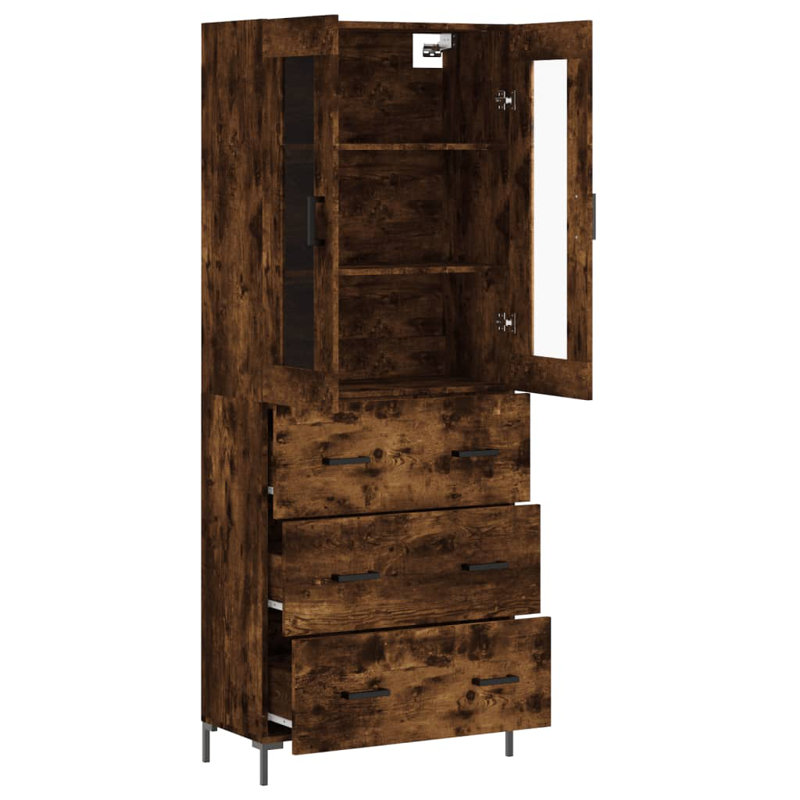 69.5cm Sideboard, Smoked Oak