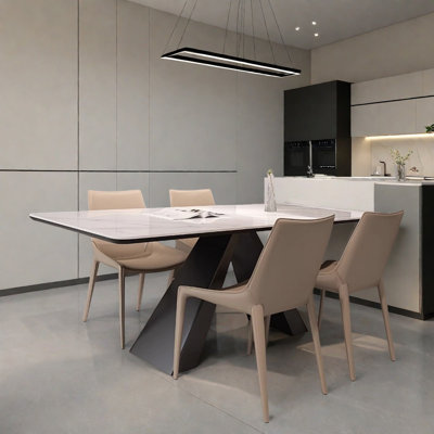 Ensemble de table de famille légère et luxueuse