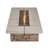 SEDONA Rectangle Concrete Propane or Natural Gas Fire Pit Table by Real Flame-24821691