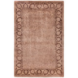 Overdyed One-of-a-Kind 4' 0" X 6' 1" Hand Knotted Area Rug