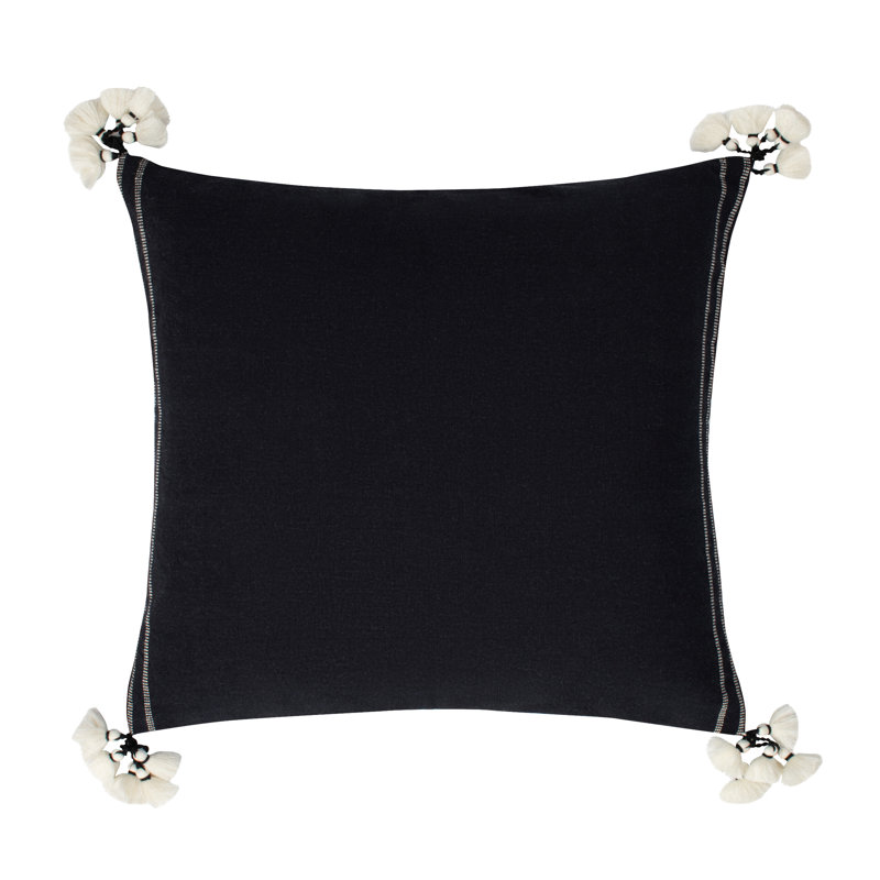Gatsby Cotton Reversible Throw Pillow
