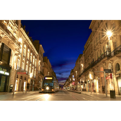 Centre Of Bordeaux by EoNaYa - Wrapped Canvas Print