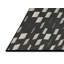 Tapis noir/blanc à motifs-268295576