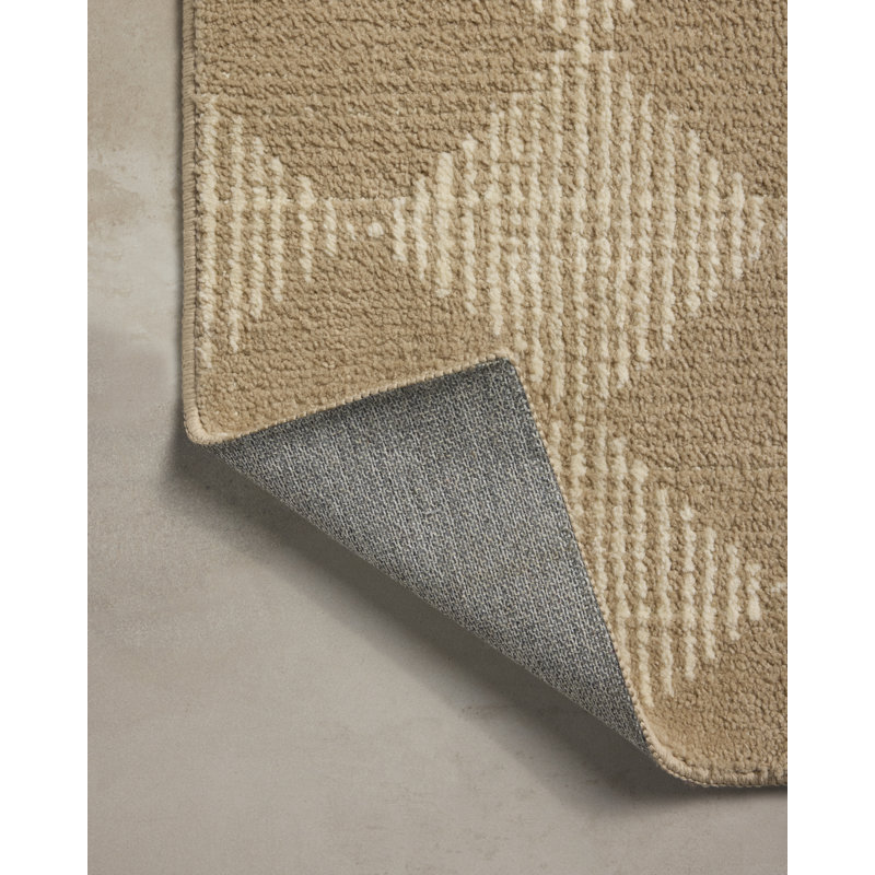 Lawrence Bath Mat, 1'-10" x 5', Sable / Ivoire