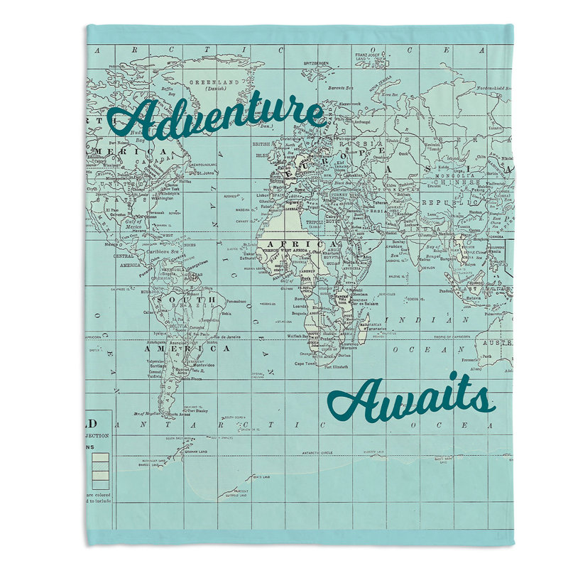 Couverture sherpa doux , 51 po x 60 po