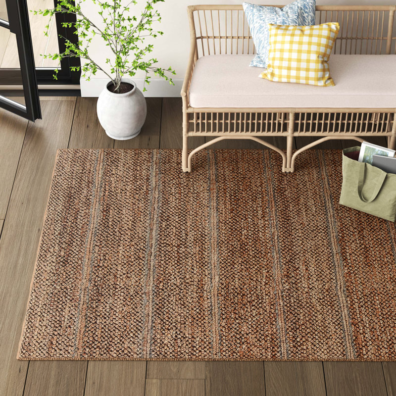 Beamond Striped Indoor Rug, Rectangle 9' x 12'