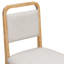 Ensemble de table de salle à manger extensible Trexm Vintage pour 4 à 6 personnes avec 4 chaises rembourrées et 1 banc-1627174521