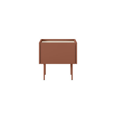 Cartegena 45cm W Laminate Bedside Table