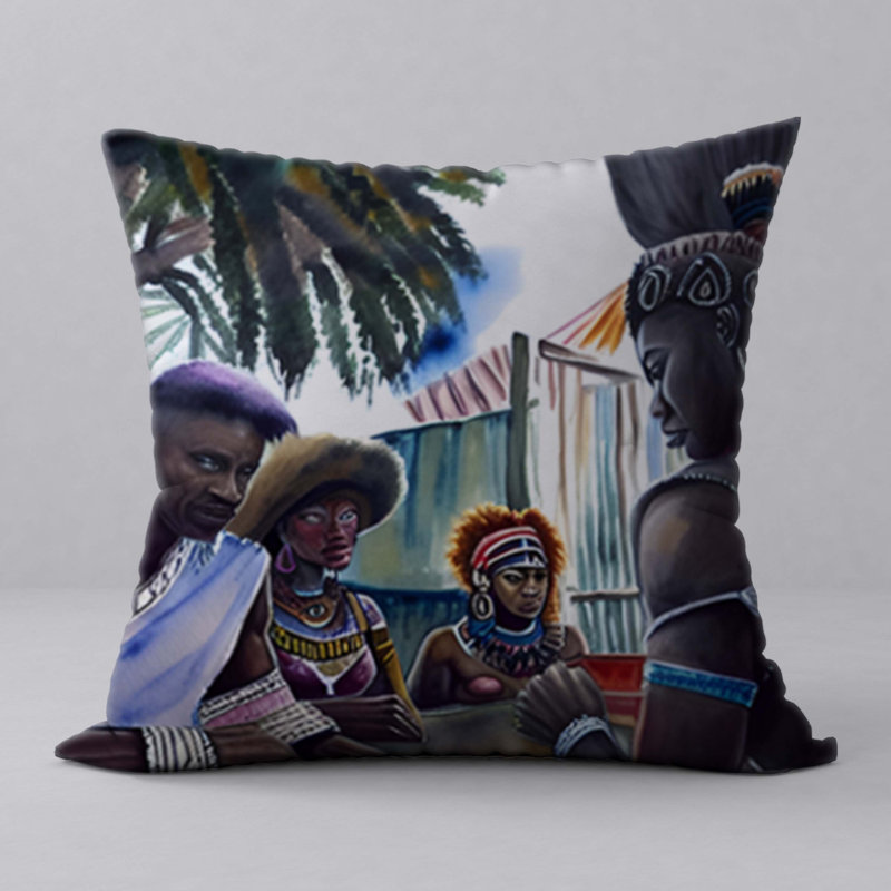 Reversible Throw Pillow
