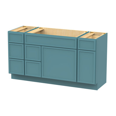 Base de meuble-lavabo simple 60 po seulement