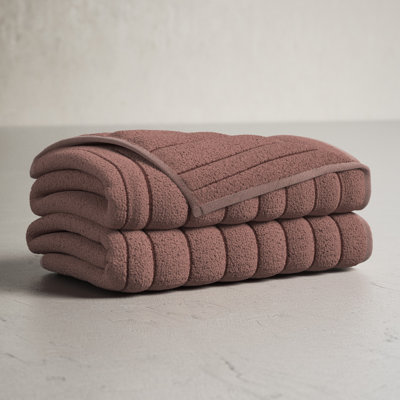 Rachel Turkish Cotton Midweight Ribbed Bath Sheet