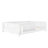 Full bed with built-in bookshelf and high-quality safety guardrail,White-701980647-701980646