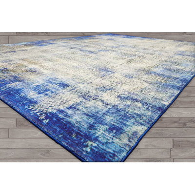 Cotton Abstract Indoor Rug