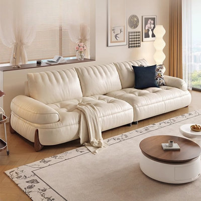 Cream style living room sofa