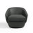 Aunna Faux Leather Swivel Barrel Chair-610002687