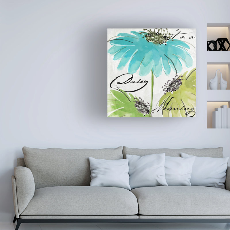Art sur toile Sasha Daisy Morning Ii, H 35 po x l 35 po