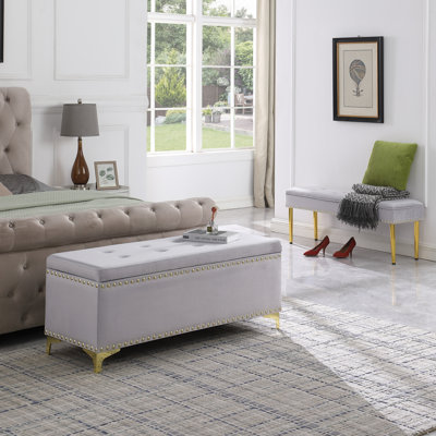 Corris 2- Piece Non-Matching Storage Benches