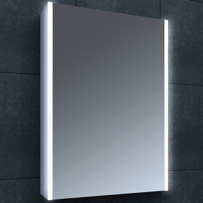 Surface Mirrored Bathroom Cabinets with Mirror and 3