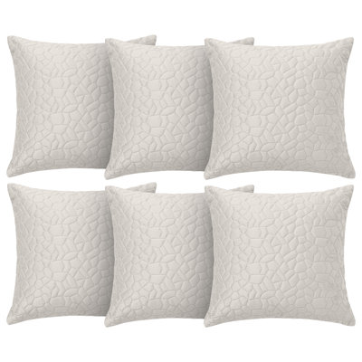 Aspire Homeware Geometric Square Velvet Cushion Covers
