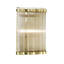 Meuble-lavabo, 32 po, or, verre nervuré-850440377