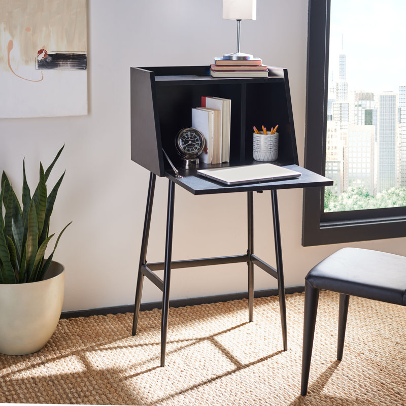 Baynton Secretary Desk, Black