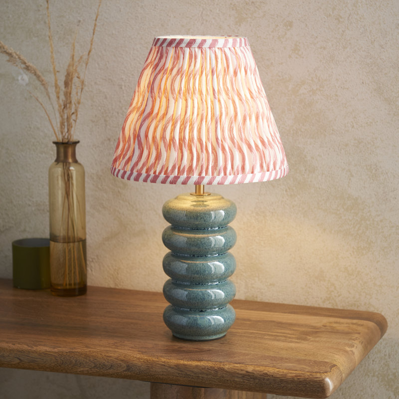 Squash 45.5cm Table Lamp, Coral Pink