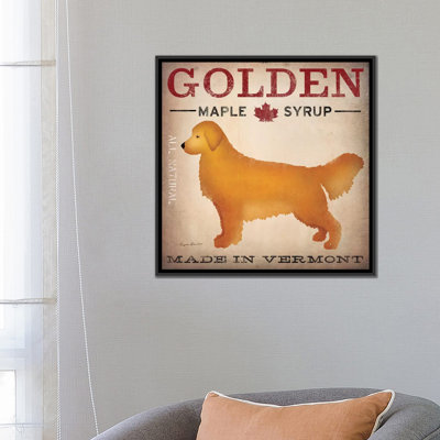 «Golden Maple Syrup», impression sur toile tendue