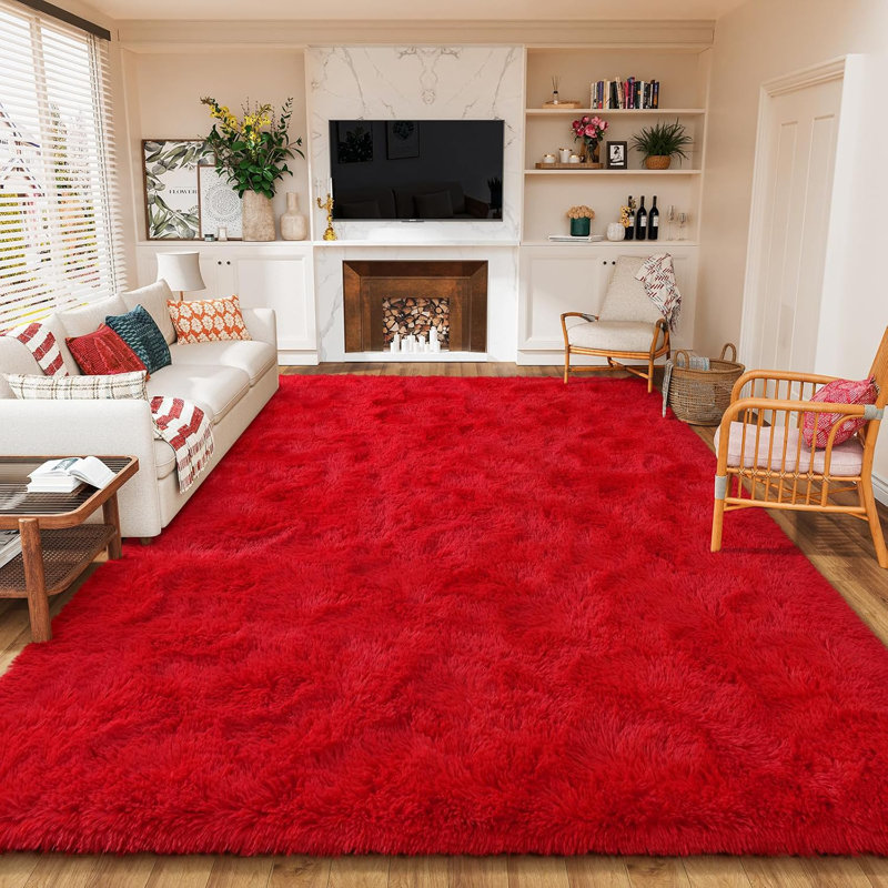 Long-haired Indoor Area Rugs, Rectangle 245 x 305 cm