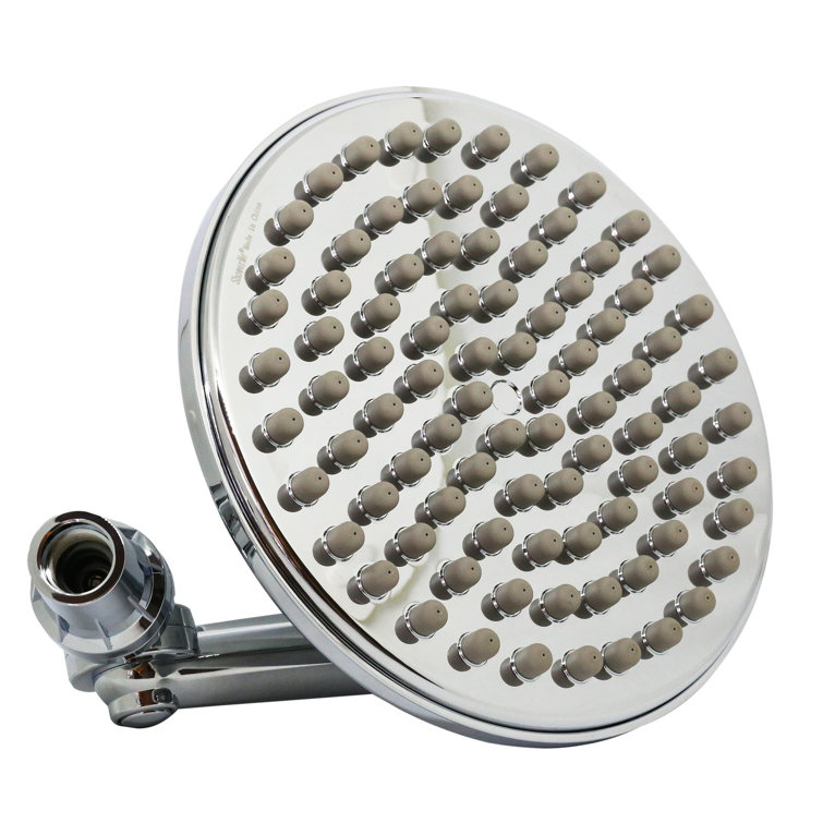 Rain Adjustable Shower Head 2.5 GPM GPM with Aerating