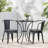 3 Pc Kd Metal Bistro Set