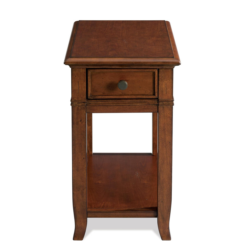 Grand Bahama End Table with Storage, 24" H x 20" W x 24" D