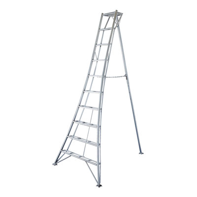 2,47 m Trittleiter aus Aluminium